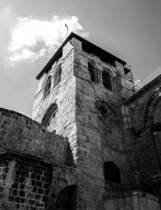 Church of the Holy Sepulchre - outside tower